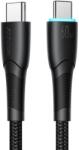 JOYROOM Starry Series SA32-CC3 USB-C / USB-C cable 60W 1m - black (6956116759537)
