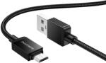 BOROFONE Cablu de Alimentare, USB la USB-Micro, 2.4A, 1m - Borofone Placer (BX120) - Black (KF2357211) - vexio