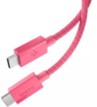 Spigen Cablu pentru Alimentare Type-C, 60W, 480Mbps, 1m - Spigen Essential EB6010CC (ACA10414) - Pink (KF2364975) - vexio