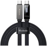 Mcdodo CA-4470 USB Type-C/USB Type-C cu afișaj 100W 1, 2 m Negru (33656) - vexio