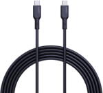 AUKEY Cablu alimentare si date , USB Type-C (T) la USB Type-C (T), 1.8m, 480 Mbps, 240W, silicon, negru (LLTSN1049544) - vexio