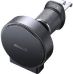 Mcdodo Suport pentru Grila de Ventilatie pentru Telefon, Incarcare Wireless, 15W + Cablu Retractabil - CH-3000 - Black (KF2358788) - vexio
