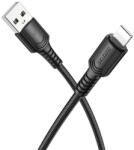 BOROFONE Cablu de Alimentare, iP, 2.4A, 1m - Borofone (BX116) - Black (KF2357151) - vexio