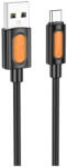 BOROFONE Cablu de Incarcare, USB la Micro-USB, 2.4A, 1m - Borofone (BX114) - Black (KF2357107) - vexio