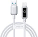 JOYROOM S-A55 StarFlight 66W USB-A - USB-C Cable 1.2m - White (S-A55 A-C 66W 1.2 white) - vexio