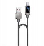 Yesido Cablu de Date USB la Type-C, 66W, 5A, 480Mbps, 1.2m - Yesido (CA128C) - Black (KF2355149) - vexio