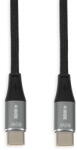 iBOX IKUTC USB-C cable 60W 1m Black (IKUTC1B) - vexio