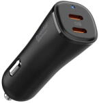 Spigen EV502 2x USB-C Fast Charging 50W Negru (KF2338970)