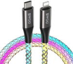 Bwoo CABLU USB-C - LIGHTNING 27W ILUMINAT RGB (GSM183249) - vexio