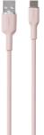 PURO Soft USB-A - USB-C Cable 1.5m - Pink (PUUSBCICONROSE) - vexio