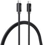 REMAX Cable USB-C USB-C Remax Ladon, USB4.0, RC-C039, 1m, 240W, (black) (31203) - vexio