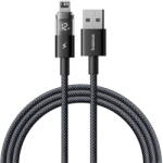 Baseus Cablu de Date cu Afisaj Digital, USB la Lightning, 2.4A, 2m - Cosmic Black (P10382700121-01) - vexio