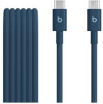 Apple Cablu date BEATS MDGE4ZM/A, USB-C - USB-C, 1.5m, albastru (MDGE4ZM/A) - vexio