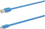 Tellur Data cable, USB to Micro USB, 1m blue (T-MLX38483) - vexio