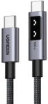 UGREEN Cablu de Date USB-C la USB-C, 5A, 100W, 0.5m - L509 (45612) - Space Gray (L509) - vexio