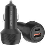 Techsuit C7 Fast Charge USB-A + USB-C 48W Negru (KF2354727) - vexio