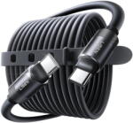 Lisen Cablu Silicon, USB-C, 100W, 3m - Lisen (YL0125040001) - Black (KF2357837) - vexio