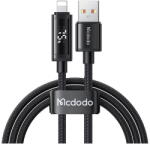 Mcdodo USB la Lightning 3A, 2x Afisaj LED 1.2m Black (CA-7970)