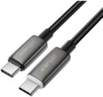 ACEFAST Cablu USB-C, 60W, Oprire Inteligenta, 1.2m - Acefast (C23-03) - Black (KF2362657) - vexio