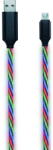 2GO 797145 "Tricolor" LED-Beleucht. Micro USB 1m, Multicolor (797145) - vexio