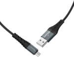 hoco. Cablu de Date USB-A la Micro-USB 12W, 2.4A, 1m - Hoco Cool Charging (X38) - Black (KF239228) - vexio