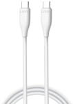 Lito Cablu de Date cu Mufe USB-C 60W, 1m - Lito (LD03) - White (KF2355185) - vexio