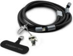 Karl Lagerfeld Cablu USB-C - Karl Lagerfeld Ikonik Charm (KLCCUCNMSCKIK) - Black (KF2358952) - vexio