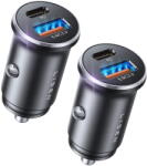 Lisen YL0223080038, USB + USB-C, 54W, set 2 bucati, negru (KF2357842)