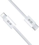 Blueo Cablu de Incarcare Type-C la Lightning, Fast Charging, 2m - Blueo - White (KF2354489) - vexio