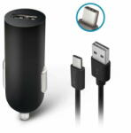 Forever USB-A Cablu USB-A la USB-C Inclus 5V/1A 5W Negru (5900495623539)
