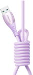 JOYROOM S-A59 Vibrant Series 3A USB-A - USB-C Cable 1.2m - Purple (S-A59 A-C 3A 1.2m purple) - vexio