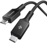 Spigen Cablu pentru Alimentare Type-C la Type-C, 100W, 5Gbps, 1m - Spigen Essential (EB10010CC) - Black (EB10010CC) - vexio