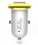 DEVIA Mushroom series 1x USB-A QC3.0 18W Auriu (T-MLX37521) - vexio