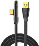 Lito Cablu de Date cu Mufe USB, Type-C, 1m - (LD11) - Black (KF2338088) - vexio