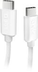 SBS TECABLETISSUETCCG USB-C - USB-C 1.5m 60W braided cable - gray (TECABLETISSUETCCG) - vexio