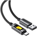 ACEFAST Cablu de Incarcare USB la Type-C, 3A, Fast Charging, 1.2m - (C21-04) - Black (KF2349251) - vexio