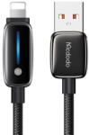 Mcdodo Cablu, USB-A la Lightning, 3A, 1.2m - Mcdodo (CA-0010) - Black (KF2359022) - vexio