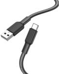 hoco. Cablu de Date USB la Type-C PD 60W, 3A, 1m - Hoco Jaeger (X69) - Black / White (KF239273) - vexio
