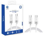 Lito Cablu de Date Fast cu Mufe USB-C - Lito Liquid Silicone (LD07) - White (KF2355206) - vexio