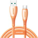JOYROOM S-A59 Vibrant Series 3A USB-A - USB-C Cable 1.2m - Orange (S-A59 A-C 3A 1.2m orange) - vexio