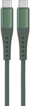 Lemontti LEMCSTCF60V USB Type-C/USB Type-C Fast Charge 60W 1.2m Verde (LEMCSTCF60V) - vexio