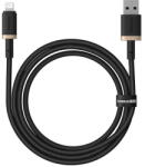 Baseus Dura Type A to IP 2.4A fast charging cable Black, Gold (P10377801U01-00)