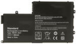 Dell Latitude 15 3550 3400 mAh 3 cella fekete notebook/laptop akku/akkumulátor utángyártott (IC012897-14)