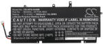 HP EliteBook Folio 1040 G3 series BG06XL BG06045XL HSTNN-IB6Z 11.4V 3900mAh 45Wh 3 cella fekete notebook/laptop akku/akkumulátor utángyártott (CS-HPG104NB)