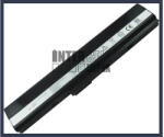 ASUS A52JE 4400 mAh 6 cella fekete notebook/laptop akku/akkumulátor utángyártott (IC011430-228)