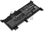ASUS VivoBook X442UF-FA006T 7.6V 4750mAh Li-Polymer notebook/laptop akku/akkumulátor (CS-AUX422NB-23)
