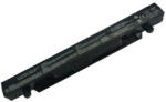 ASUS GL552JX Series 2200 mAh 4 cella fekete notebook/laptop akku/akkumulátor utángyártott (IC012894-05)