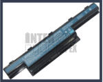 Acer Aspire 5742 6600 mAh 9 cella fekete notebook/laptop akku/akkumulátor utángyártott (IC011719-138)