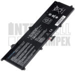 ASUS VivoBook X202E Series 4000 mAh 2 cella fekete notebook/laptop akku/akkumulátor utángyártott (IC012520-05)