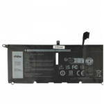 Dell Latitude 3301 E3301 XPS 13 9380 13 9370 14 7490 5390 5391 7400 7490 9370 7390 7391 series V48RM DGV24 DXGH8 H754V HK6N5 P113G001 P114G001 P115G001 P82G001 P82G002 7.6V 4400mAh 33.44Wh 4 cella fekete n